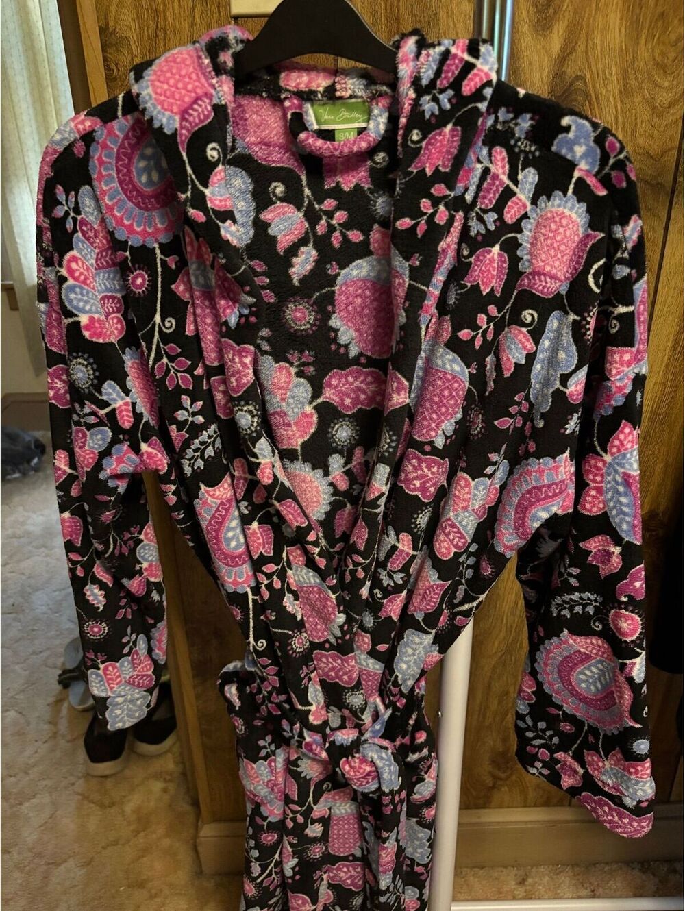 Vera Bradley Short Length Fleece Housecoat Size S/M